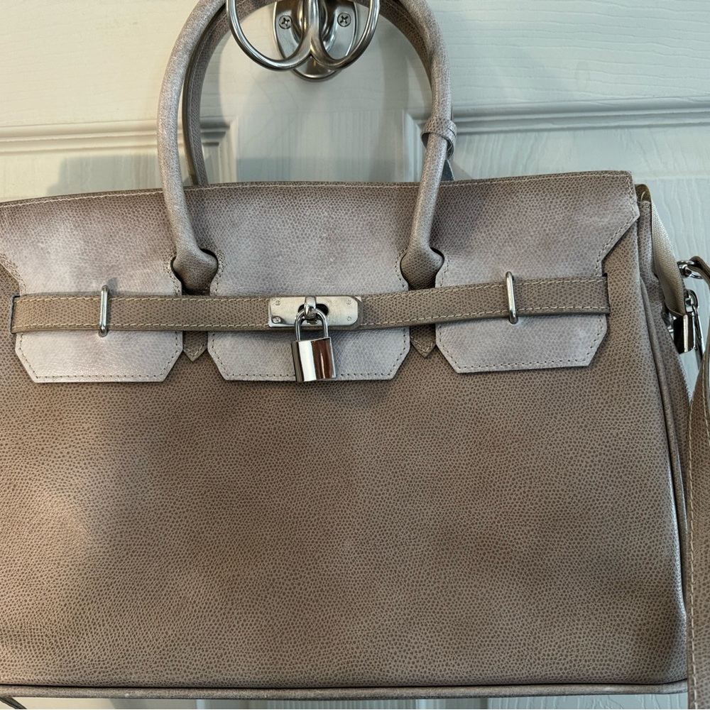 Borse in pelle Tan leather purse, Berkin style